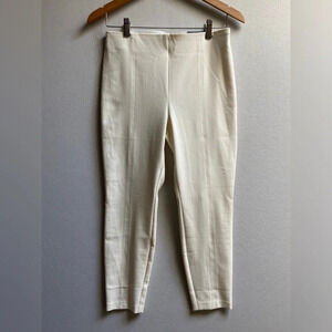 NWT Talbots Portland Cream colour  Trouser Pants Sz 8